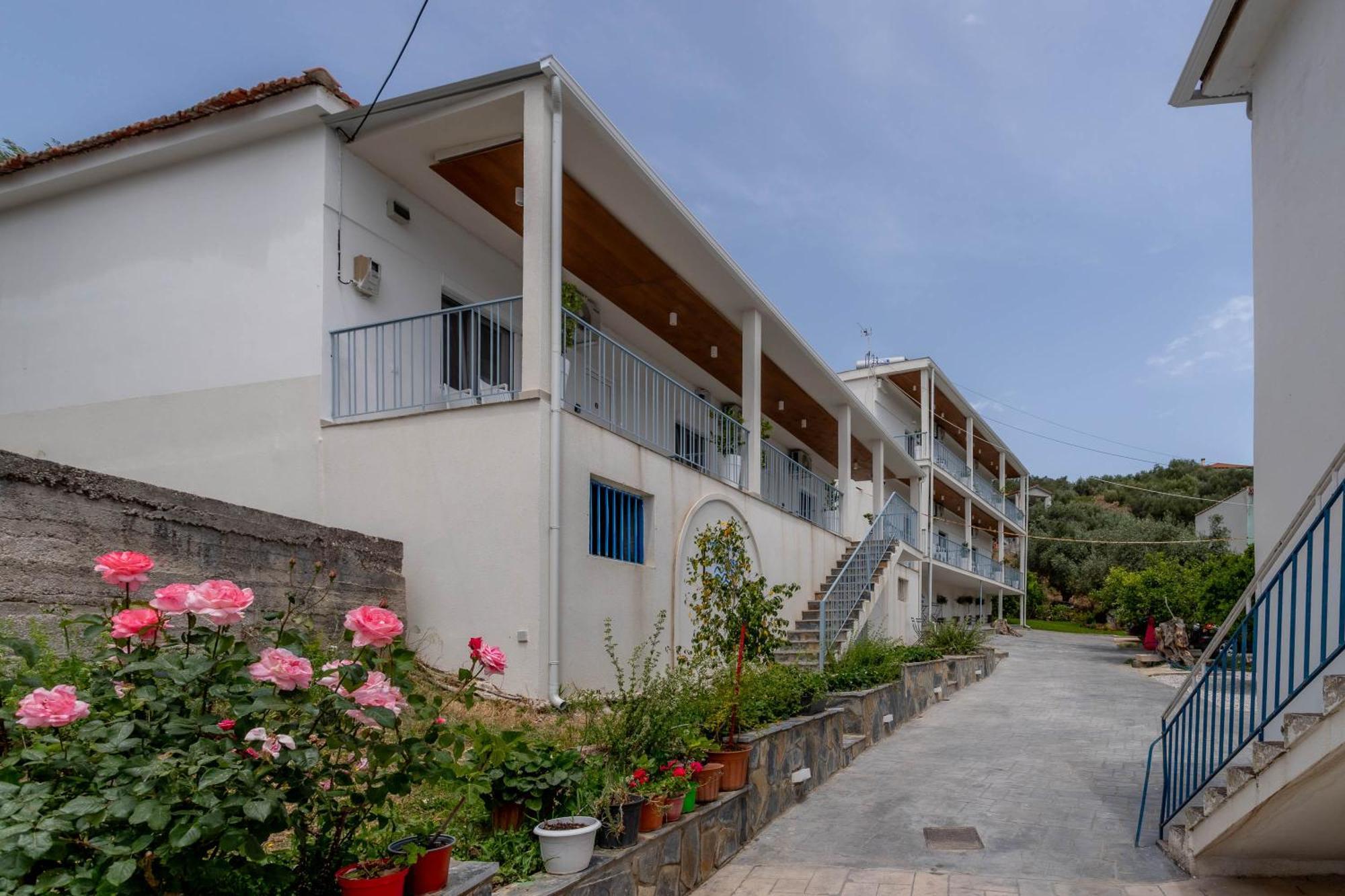 Pteleo Apartments Pteleos Luaran gambar